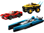LEGO 60395 City - Le pack de vehicules de course