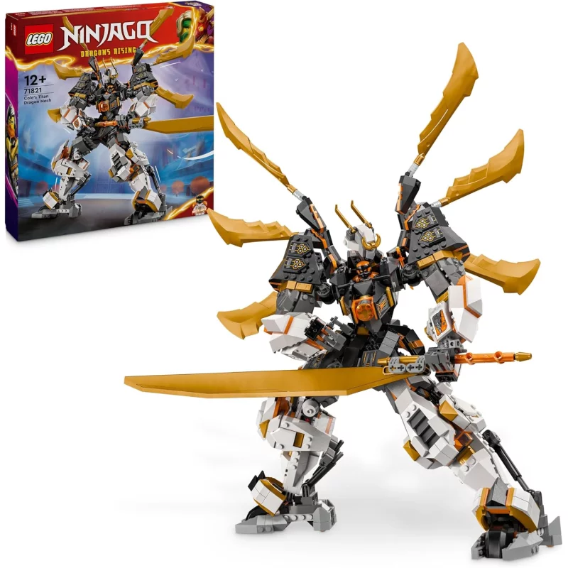 Image : LEGO NINJAGO 71821 Le dragon Titan de Cole