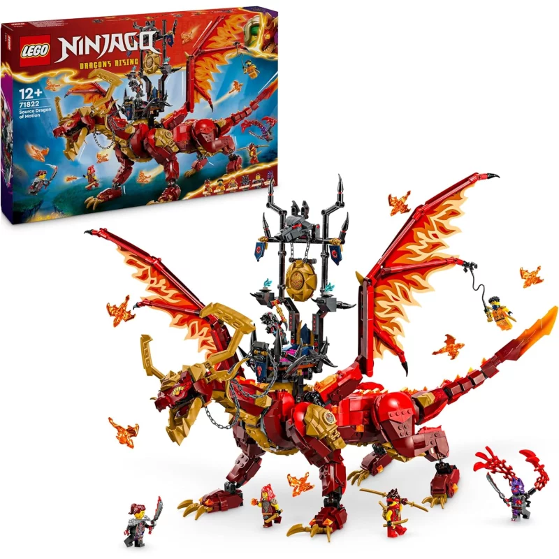 Image : LEGO NINJAGO 71822 Le dragon source du mouvement