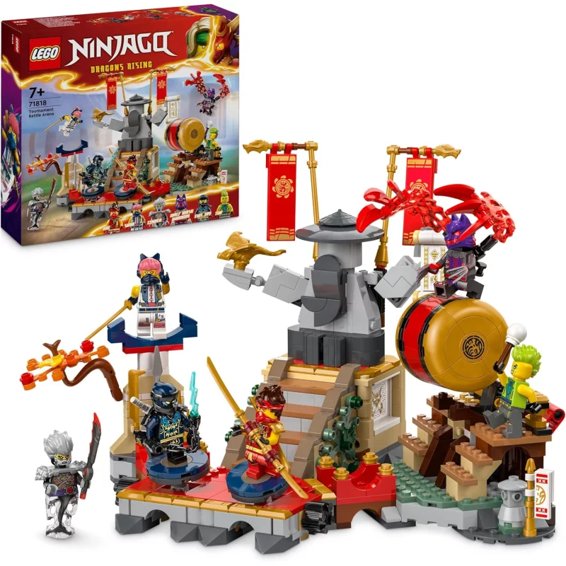 Image : LEGO NINJAGO 71818 L’arene de combat du tournoi