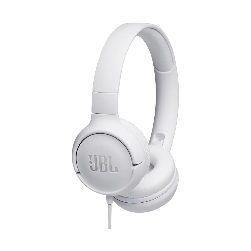 Image : JBL Tune500 - Casque supra-auriculaire avec fil Blanc