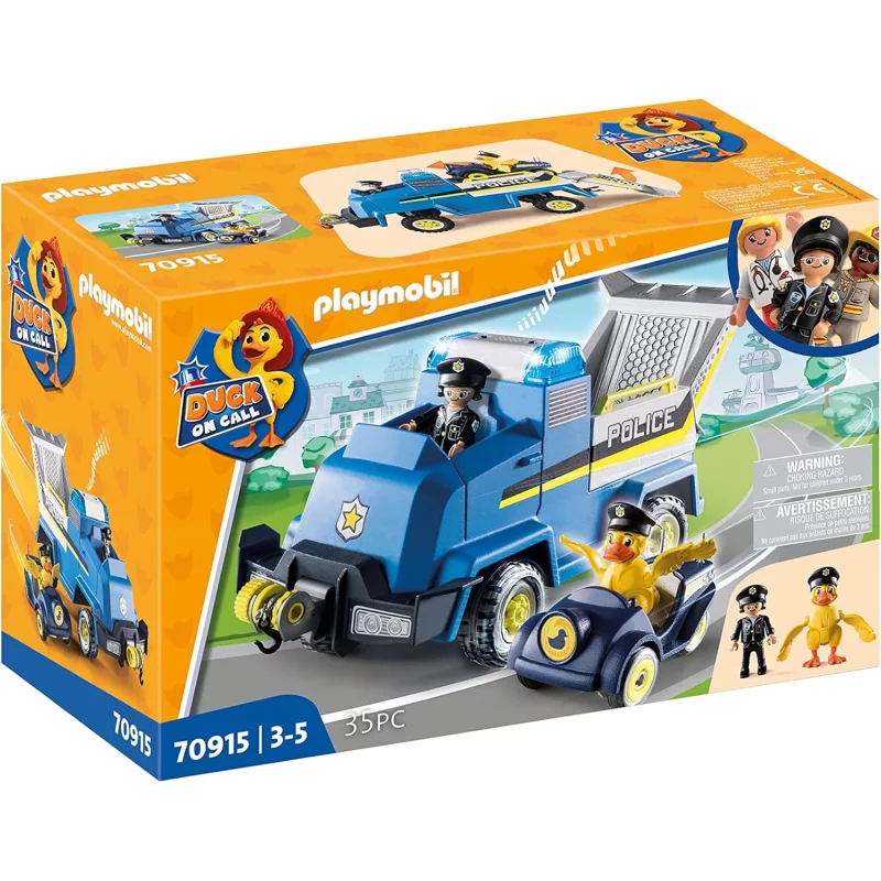 Image : Playmobil 70915 Duck on Call - Vehicule de Police