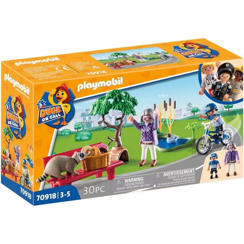 Image : Playmobil 70918 Duck on Call - Policiere et Animaux