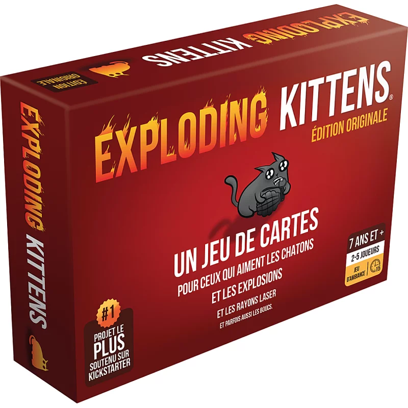 Image : Exploding Kittens Jeu de Base Asmodee