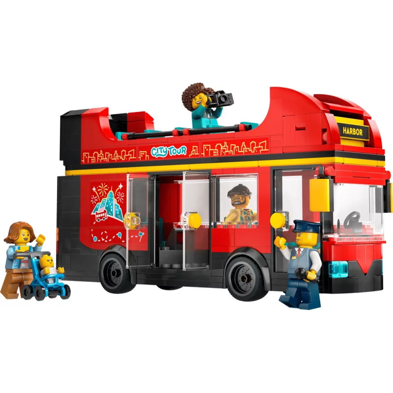 Image : LEGO City 60407 Le bus rouge a deux etages