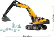 Image : LEGO City 60420 La pelleteuse de chantier jaune