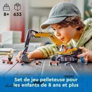 Image : LEGO City 60420 La pelleteuse de chantier jaune
