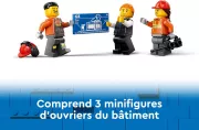 Image : LEGO City 60420 La pelleteuse de chantier jaune