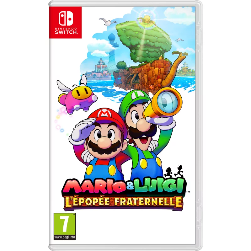 Image : Mario & Luigi: L'epopee Fraternelle Nintendo Switch