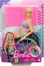 Barbie Fashionistas et Son Fauteuil Roulant et rampe