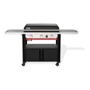 Plancha gaz WEBER 76 cm sur chariot