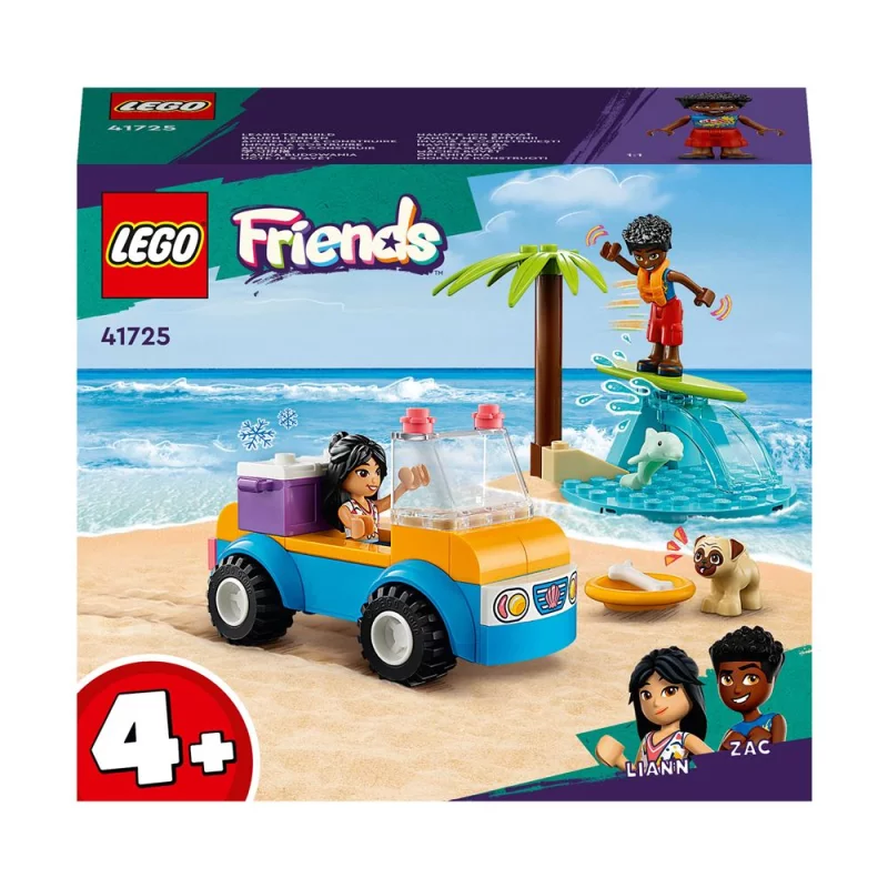 Image : LEGO Friends 41725 La journee a la plage en buggy