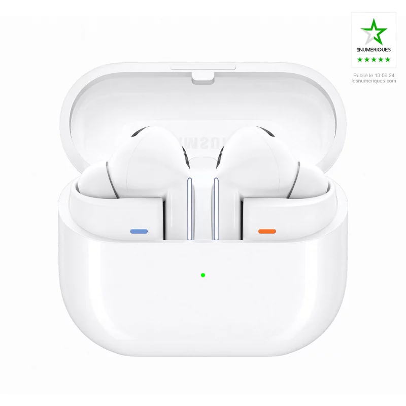 Image : Samsung Galaxy Buds3 Pro Bluetooth Blanc - SM-R630NZWAXEF
