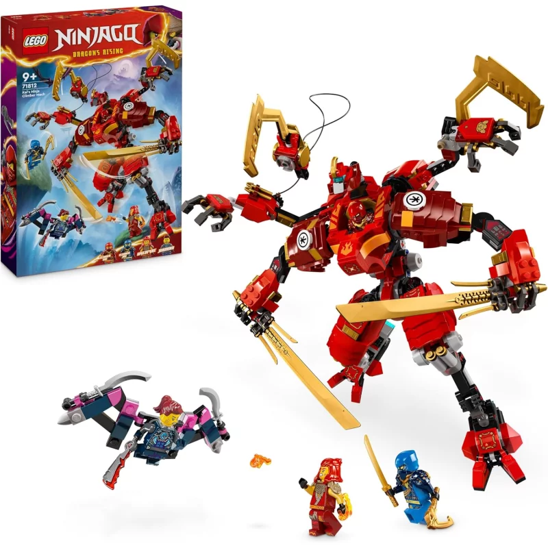 Image : LEGO NINJAGO 71812 Le robot grimpeur ninja de Kai