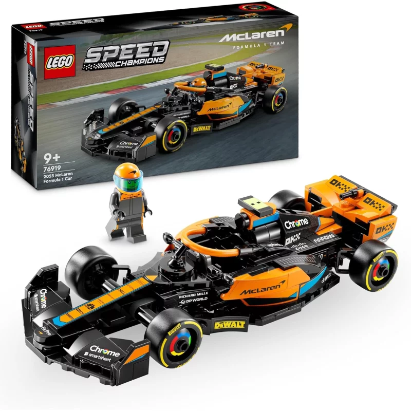 Image : LEGO Speed Champions La Voiture de Course de Formule 1 McLaren 2023 76919