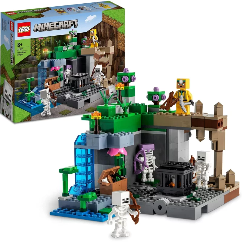 Image : LEGO Minecraft Le Donjon du Squelette 21189