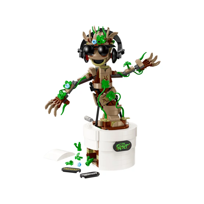 Image : LEGO Marvel 76297 La danse de Bebe Groot