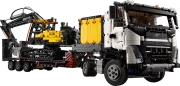 LEGO Technic 42175 Camion Volvo FMX et pelleteuse electrique EC230