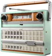 Image : LEGO Icons 10334 La radio retro