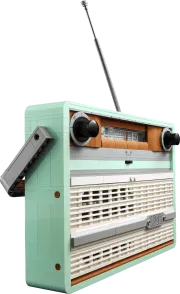 Image : LEGO Icons 10334 La radio retro