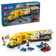Image : LEGO City 60440 Le camion de livraison jaune