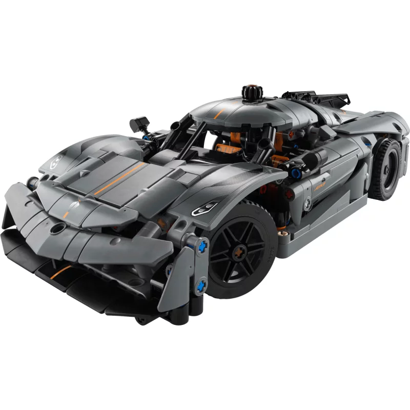 Image : LEGO Technic 42173 Hypercar Koenigsegg Jesko Absolut grise