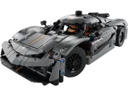 LEGO Technic 42173 Hypercar Koenigsegg Jesko Absolut grise