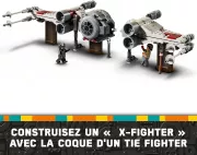 Image : LEGO Star Wars 75393 TIE Fighter et X-Wing a combiner