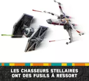 Image : LEGO Star Wars 75393 TIE Fighter et X-Wing a combiner