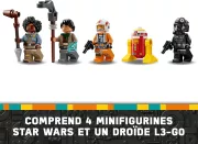 Image : LEGO Star Wars 75393 TIE Fighter et X-Wing a combiner