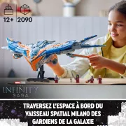 Image : LEGO Marvel 76286 le vaisseau Milan