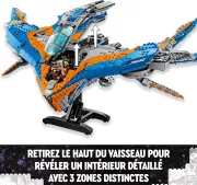 Image : LEGO Marvel 76286 le vaisseau Milan