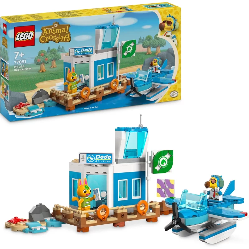 Image : LEGO Animal Crossing 77051 Voyage aerien avec Dodo Airlines