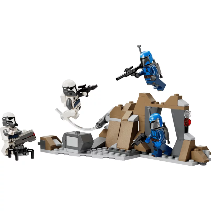 Image : LEGO Star Wars 75373 Pack de combat de l'embuscade sur Mandalore