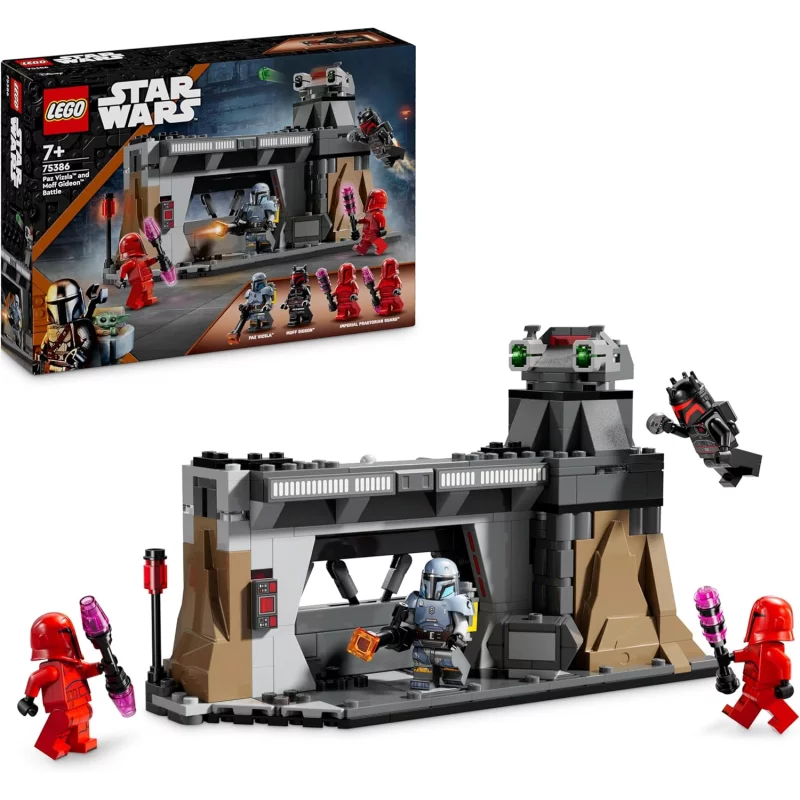 Image : LEGO Star Wars 75386 Le combat de Paz Vizsla et Moff Gideon