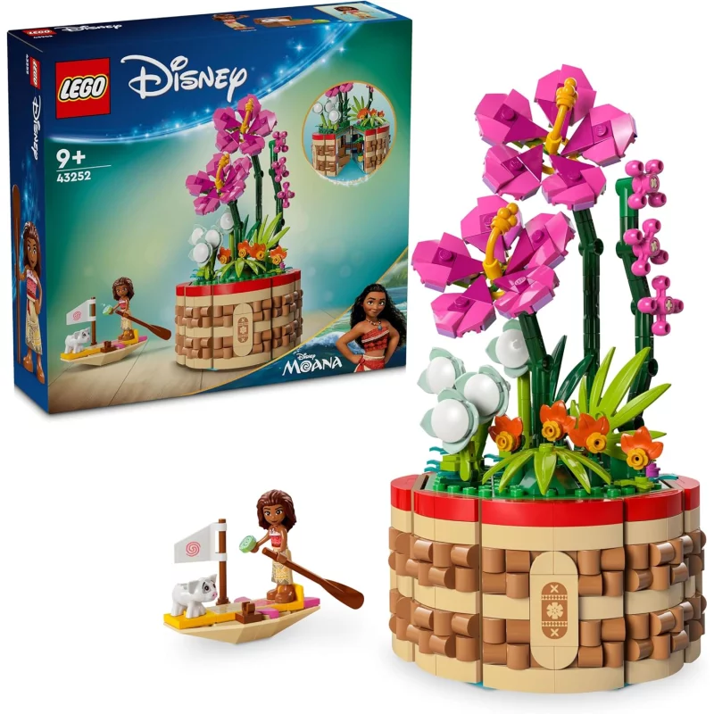 Image : LEGO Disney 43252 Le pot de fleurs de Vaiana