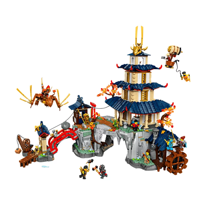 Image : LEGO NINJAGO 71814 La ville au temple du tournoi