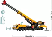 Image : LEGO City 60409 La grue de chantier mobile jaune