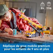 Image : LEGO City 60409 La grue de chantier mobile jaune