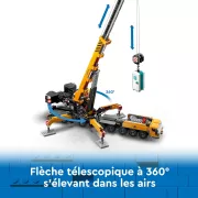 Image : LEGO City 60409 La grue de chantier mobile jaune