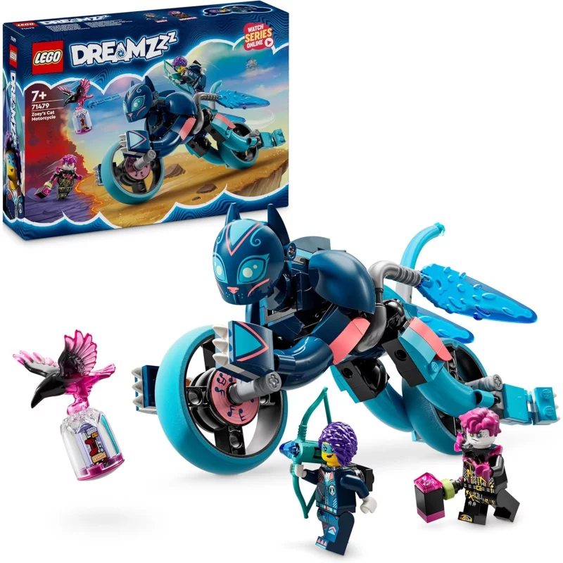 Image : LEGO DREAMZzz 71479 Le chat-moto de Zoey