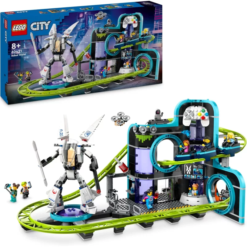 Image : LEGO City 60421 Le parc d'attractions de Robot World