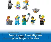 Image : LEGO City 60421 Le parc d'attractions de Robot World