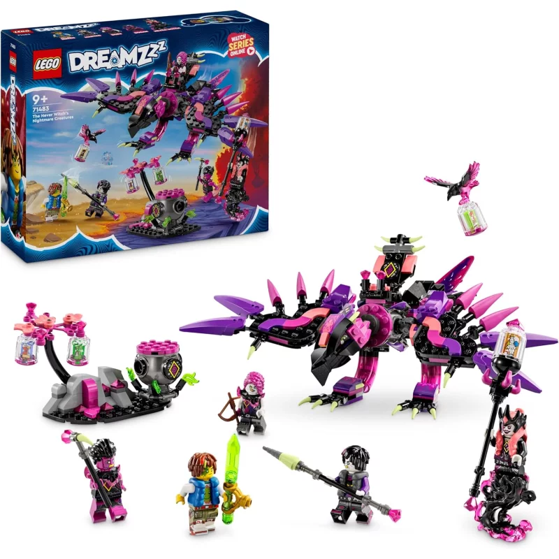 Image : LEGO DREAMZzz 71483 Les creatures de la Sorciere des cauchemars