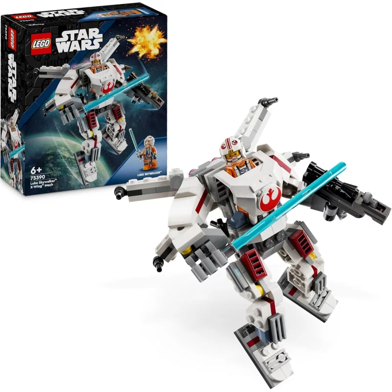 Image : LEGO Star Wars 75390 Le robot X-Wing de Luke Skywalker