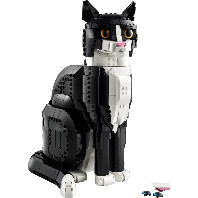 Image : LEGO Ideas 21349 Le chat bicolore