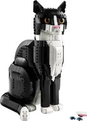 Image : LEGO Ideas 21349 Le chat bicolore