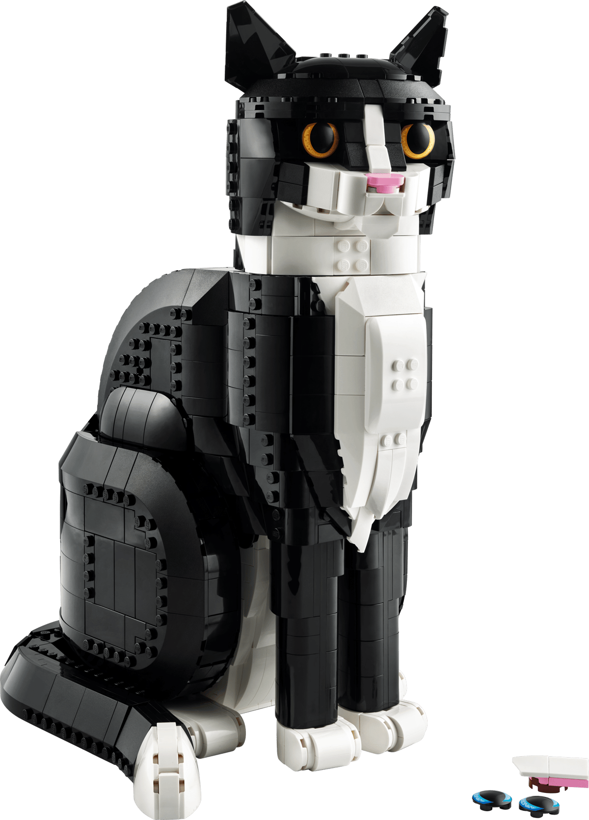 Image : LEGO Ideas 21349 Le chat bicolore