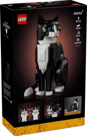 Image : LEGO Ideas 21349 Le chat bicolore