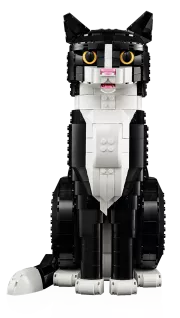 Image : LEGO Ideas 21349 Le chat bicolore